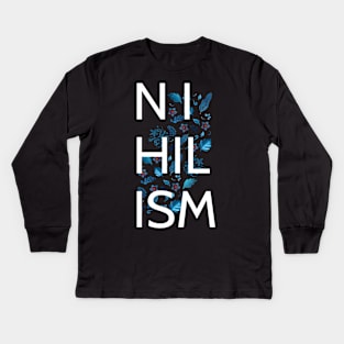 nihilism Kids Long Sleeve T-Shirt